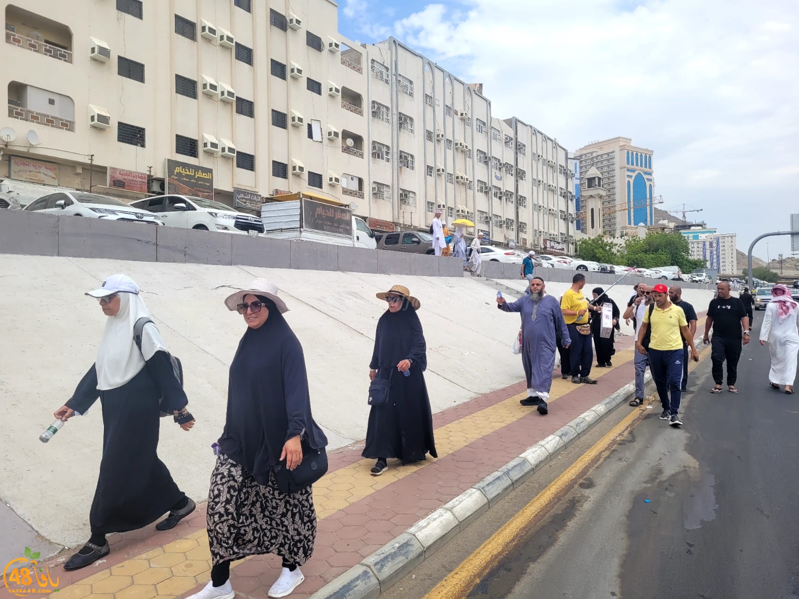  صور: حجاج يافا ينتهون من أداء مناسك الحج ويستعدون للمغادرة